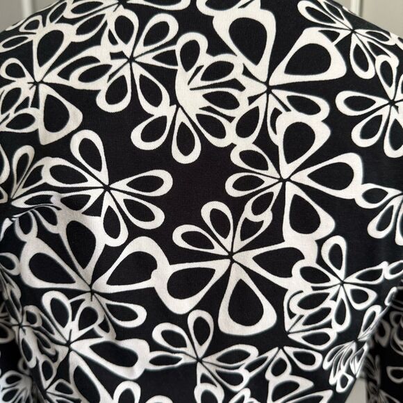 Diane Von Furstenberg New Jeanne Two Signature Long Sleeve Wrap Dress Size 6 - Picture 5 of 10